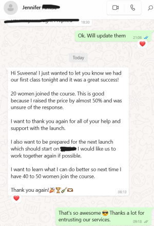 Jennifer A striked